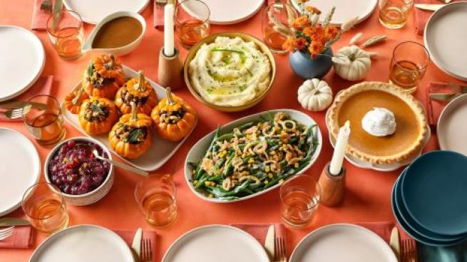Aldi Thanksgiving feast