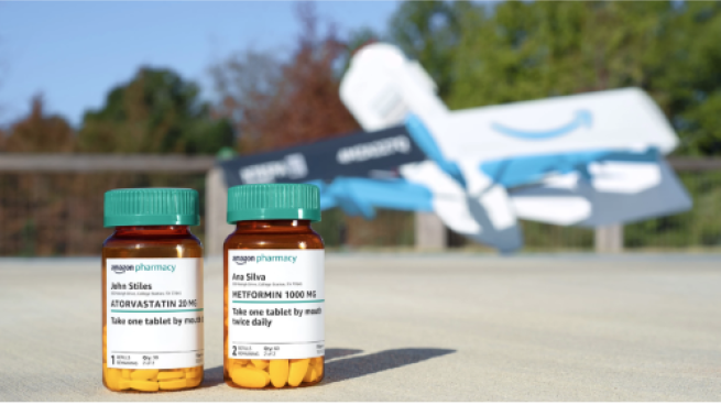 Amazon Pharmacy drone delivery teaser
